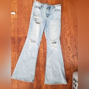 American eagle flare jeans